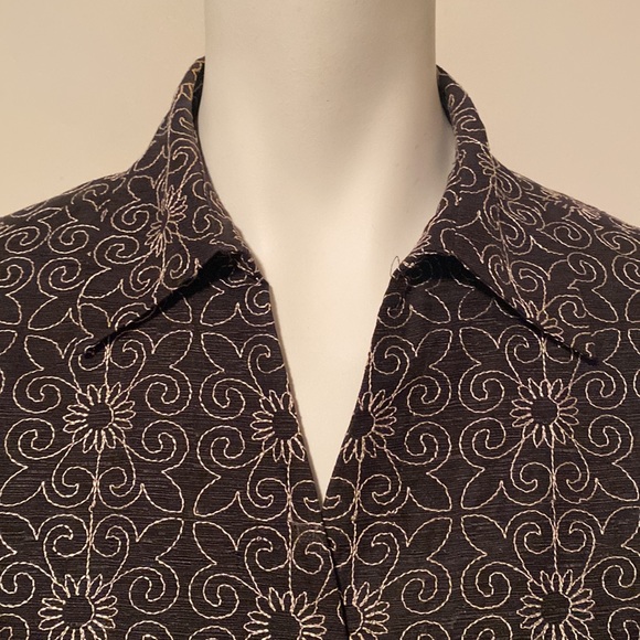 Silkland Blazer Size S 100% Silk Dry Clean Exc Shape - Picture 6 of 9